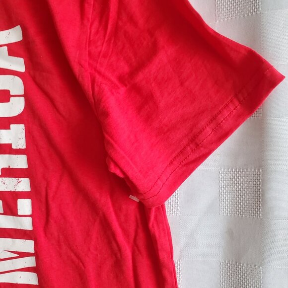 Men's AMERICA T Shirt US Flag Patriotic Pride Celebration Bruce Springsteen - Picture 4 of 6